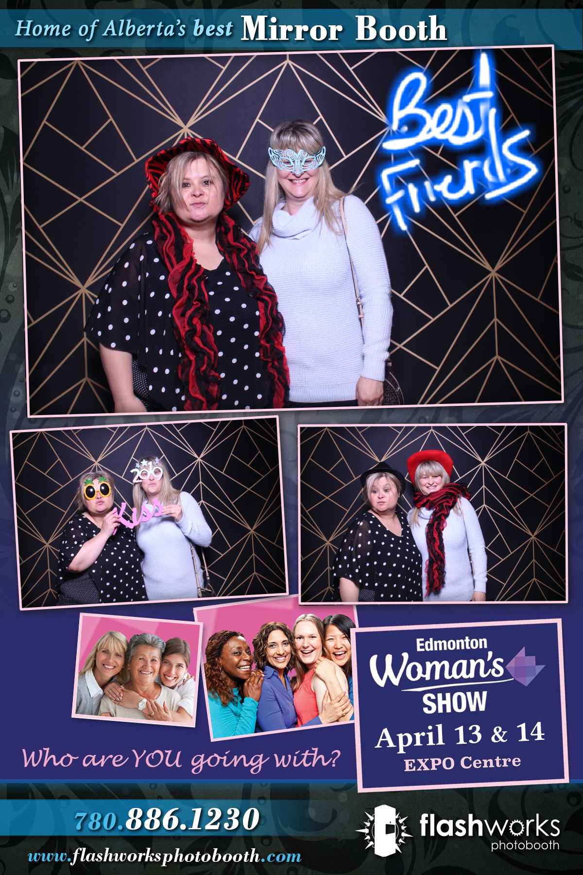 Spring Edmonton Woman's Show 2019 | View more photos from the event at gallery.flashworksphotobooth.com/u/FlashworksPhotoboothInc/Spring-Edmonton-Womans-Show-2019